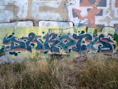 Graffiti Wall in Nikita - Photo by Dakota (2013)