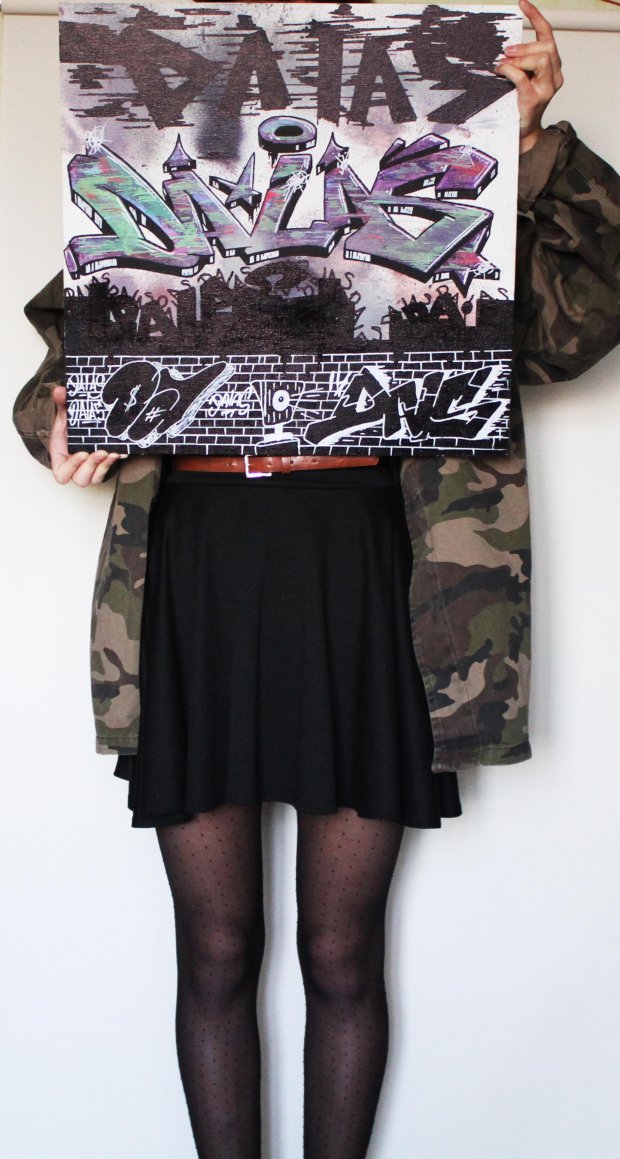 Graffiti Sketch - Photo by DalasKiev - GIRL, SKERCHES (2014)