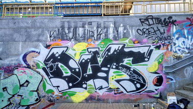 Graffiti Wall in Киев - Photo by DalasKiev - kiev, dalas (2015)