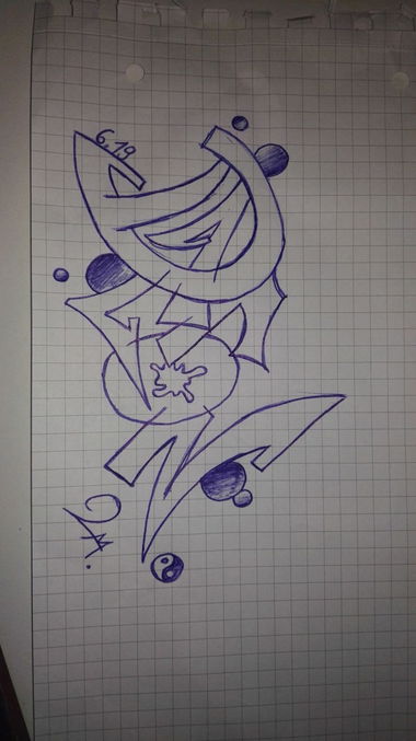 Graffiti Sketch in Deutschland - Photo by Dalton - dalton, 2m (2019)