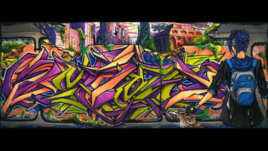 Graffiti Sketch - Photo by Damce - exchange, Зелень, Damce