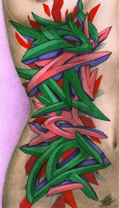 Graffiti Sketch - Photo by Damce - damce (2013)