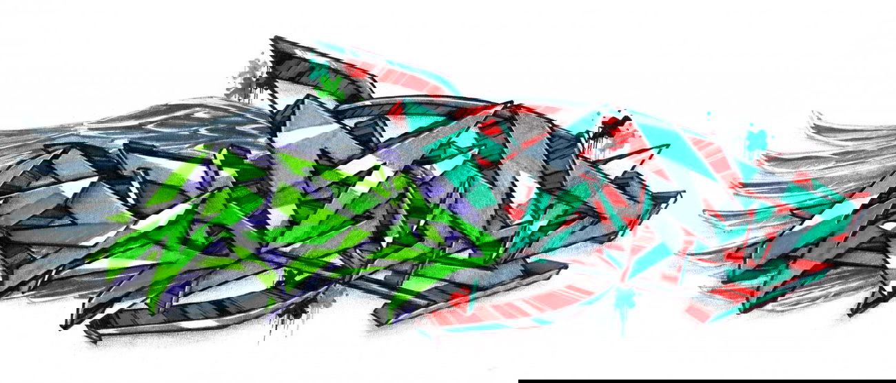 Graffiti Sketch in Saint Petersburg - Photo by Damce - damce, wild, animal (2014)