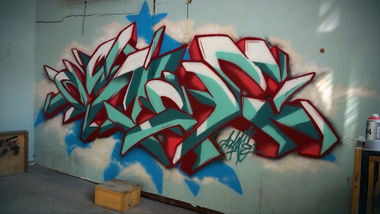 Graffiti Wall in Saint Petersburg - Photo by Damce - damce (2014)