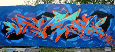 Graffiti Wall in Kem - Photo by Damce - damce (2014)