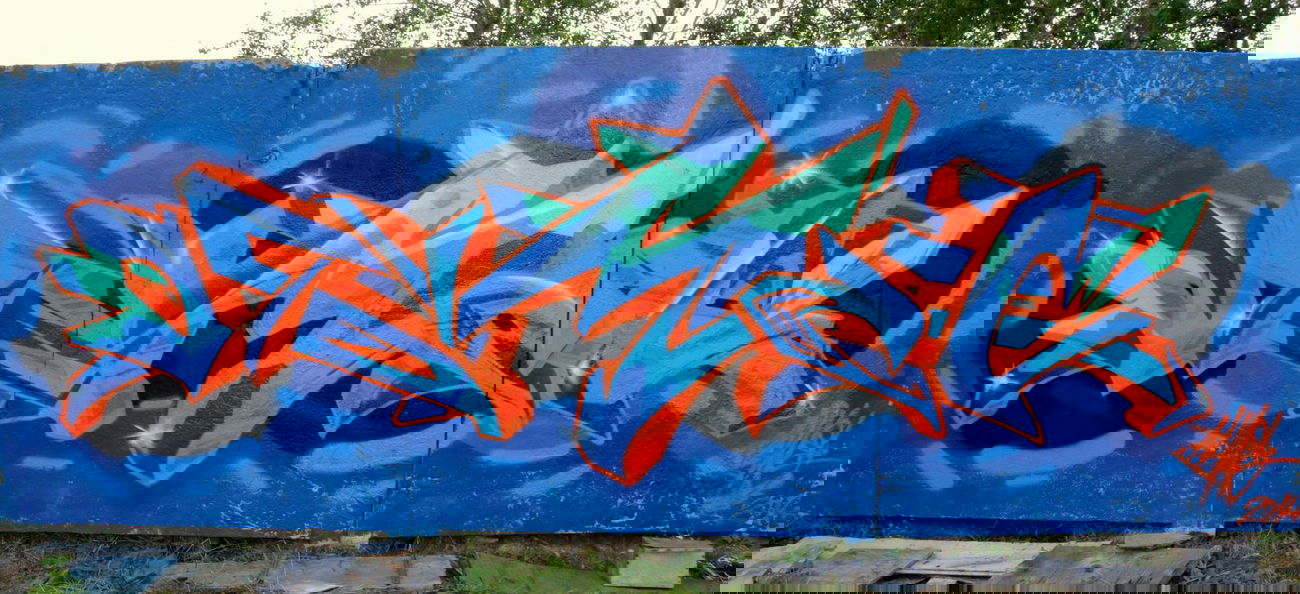 Graffiti Wall in Kem - Photo by Damce - damce (2014)