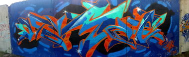 Graffiti Wall in Kem - Photo by Damce - damce (2014)