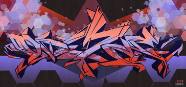 Graffiti Sketch in Saint Petersburg - Photo by Damce - damce (2014)