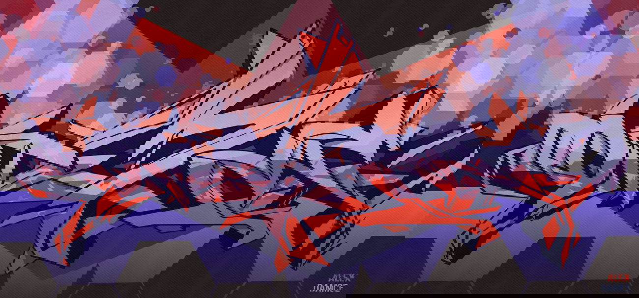 Graffiti Sketch in Saint Petersburg - Photo by Damce - damce (2014)