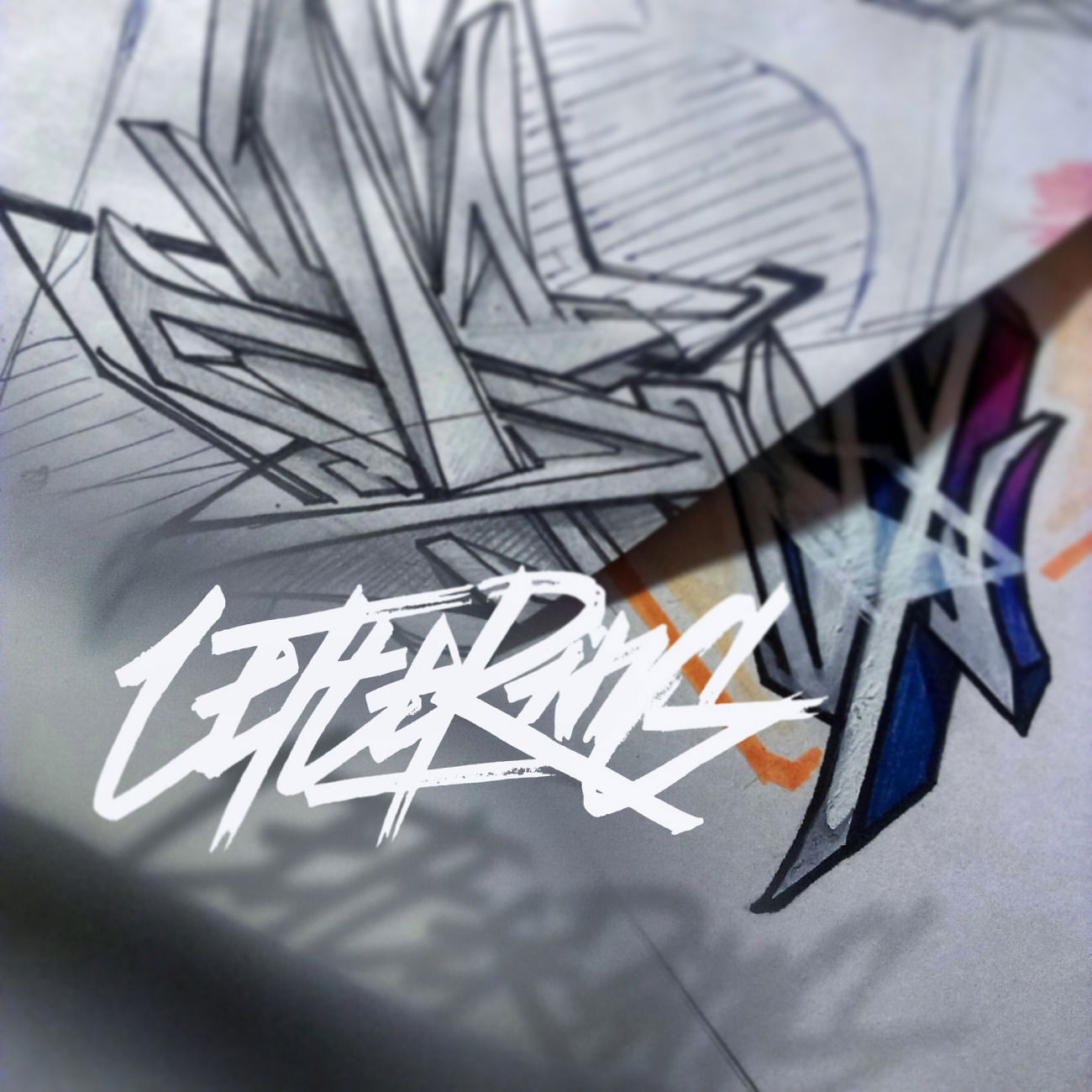 Graffiti Sketch - Photo by Damce - lettering, calligrathy (2017)