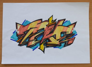 Graffiti Sketch - Photo by DanielShox123 - graffiti, sketches, streetbombings (2018)