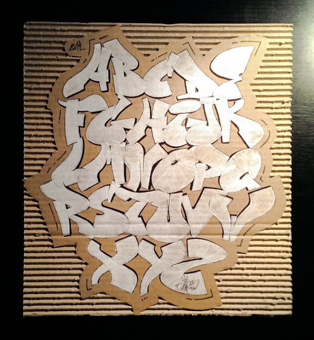 Graffiti Sketch - Photo by Daps - Alphabet, Daps (2014)