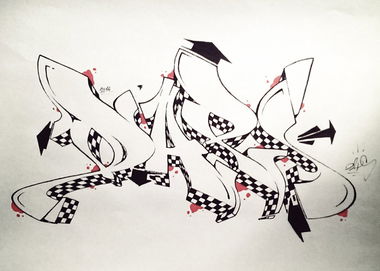 Graffiti Sketch - Photo by Daps - Daps (2014)