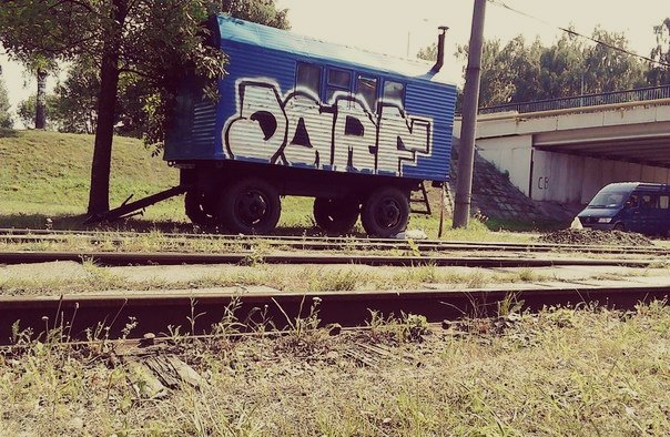 Graffiti Bombing - Photo by Darfoner - darff