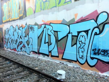 Graffiti Wall - Photo by DasBastard