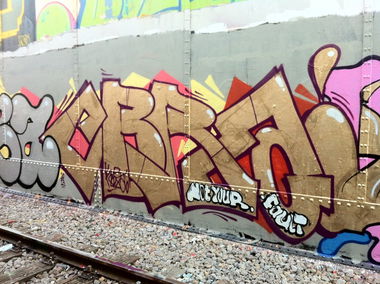 Graffiti Wall - Photo by DasBastard - kbra, cbra