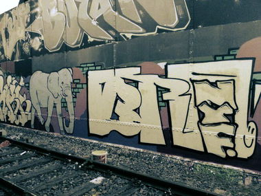 Graffiti Bombing - Photo by DasBastard - kbra