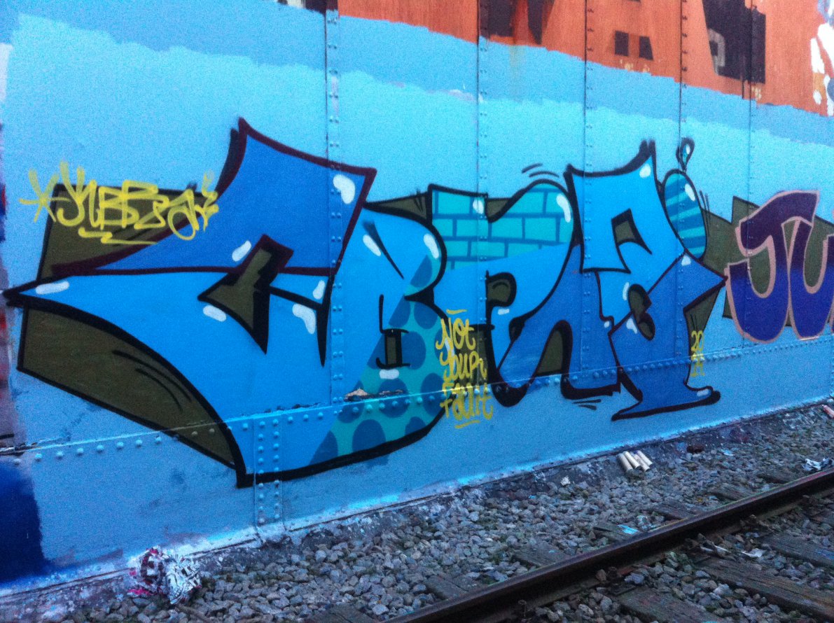 Graffiti Wall - Photo by DasBastard - cbra, nyf (2014)