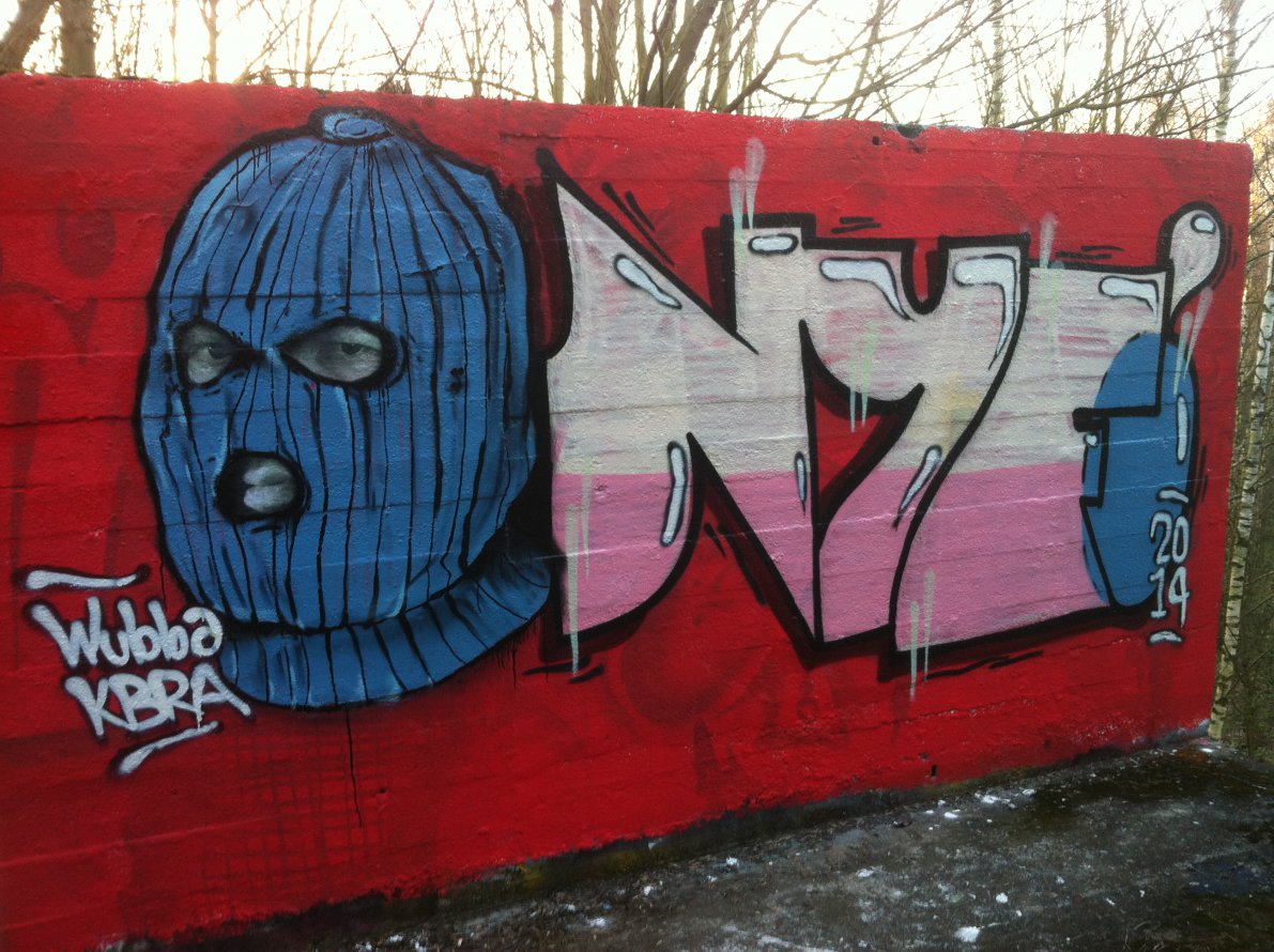 Graffiti Wall - Photo by DasBastard - nyf, kbra, cbra