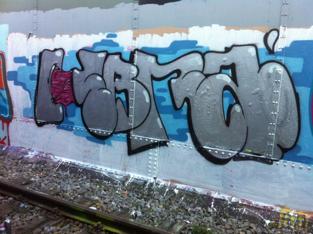 Graffiti Bombing - Photo by DasBastard