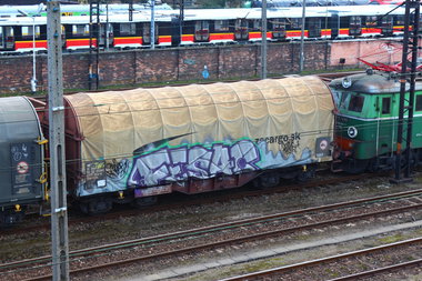 Graffiti Train - Photo by Daser - Fes*Ac