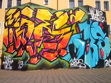Graffiti Wall - Photo by Dasior - Dasior, DasOne, Das (2013)