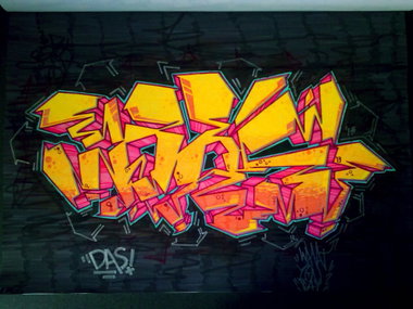 Graffiti Wall - Photo by Dasior
