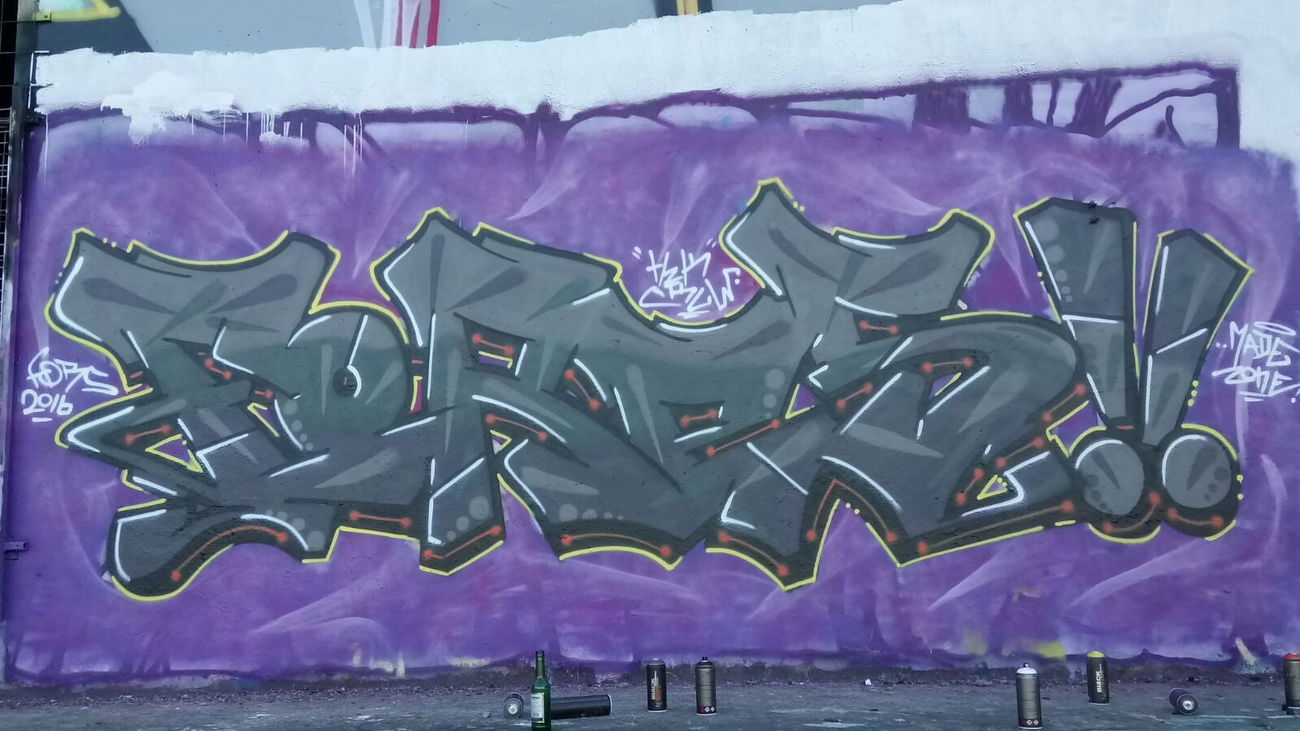 Graffiti Wall - Photo by Dasistkunst - fores, hzk