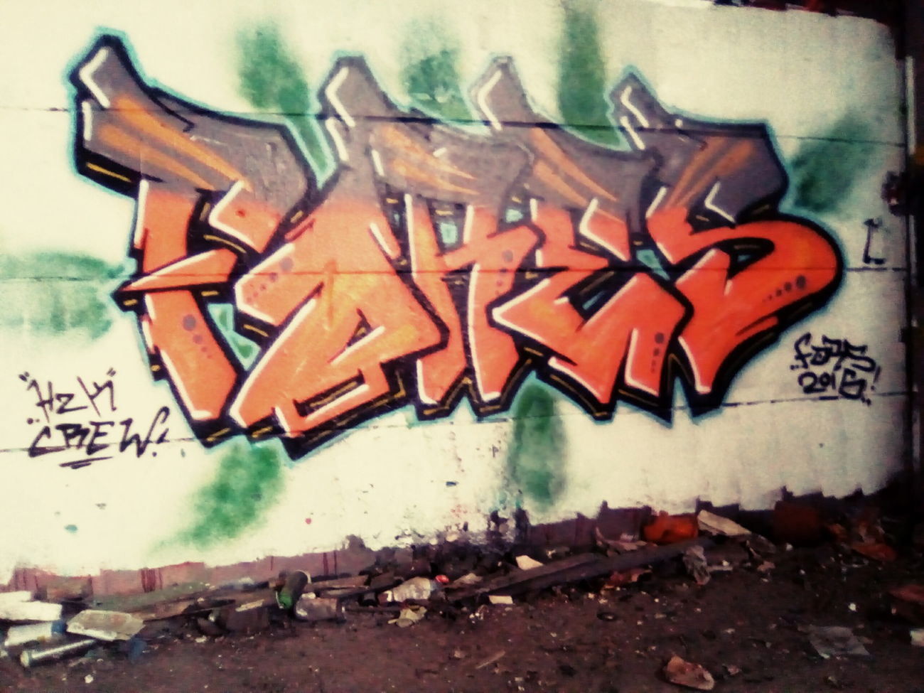 Graffiti Wall - Photo by Dasistkunst - fores, oldenburg, hzk