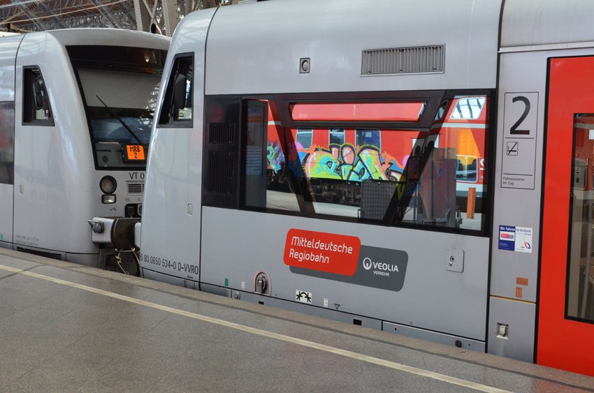 Graffiti Train - Photo by Dauer_Welle - BM45