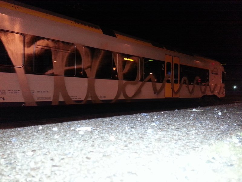 Graffiti Train - Photo by Dauer_Welle - The, King, Neu