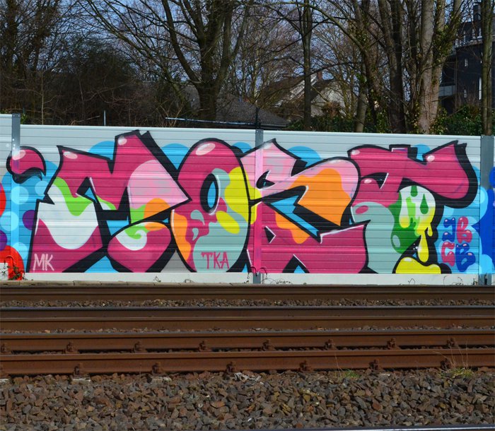 Graffiti Wall - Photo by Dauer_Welle - MOST