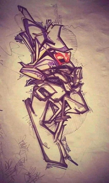 Graffiti Sketch in Állítsa Be A Helyzetet - Photo by DavKares