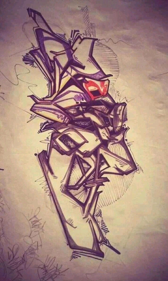 Graffiti Sketch in Állítsa Be A Helyzetet - Photo by DavKares