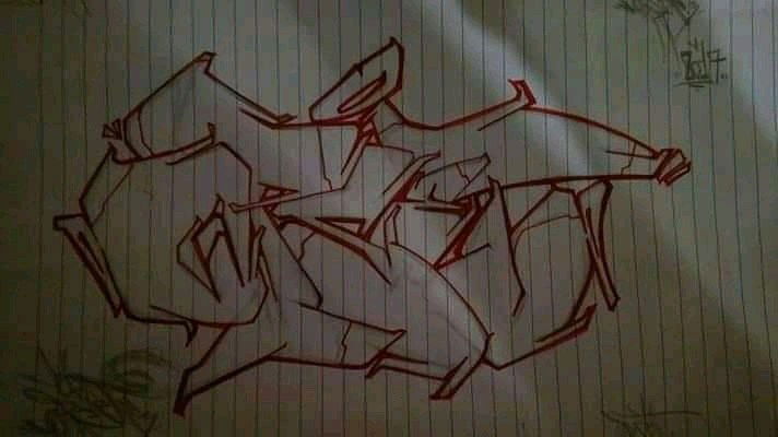 Graffiti Sketch in Állítsa Be A Helyzetet - Photo by DavKares