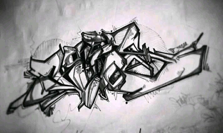 Graffiti Sketch in Állítsa Be A Helyzetet - Photo by DavKares