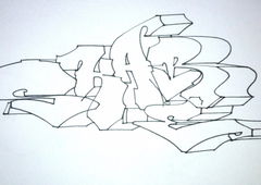 Graffiti Sketch - Photo by DavidWebb - Skare (2014)