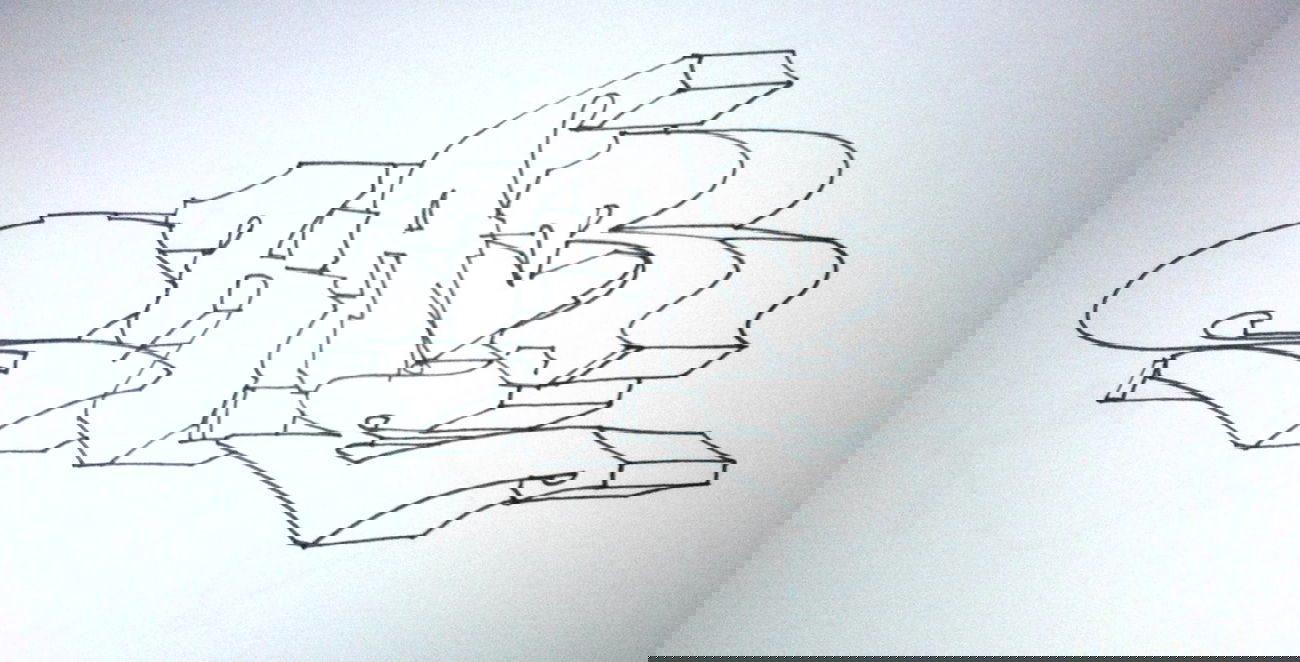 Graffiti Sketch - Photo by DavidWebb - Skare (2014)