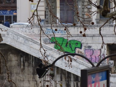 Graffiti Bombing in Rom - Photo by Daydreamer - 1UP, Roma, Rom