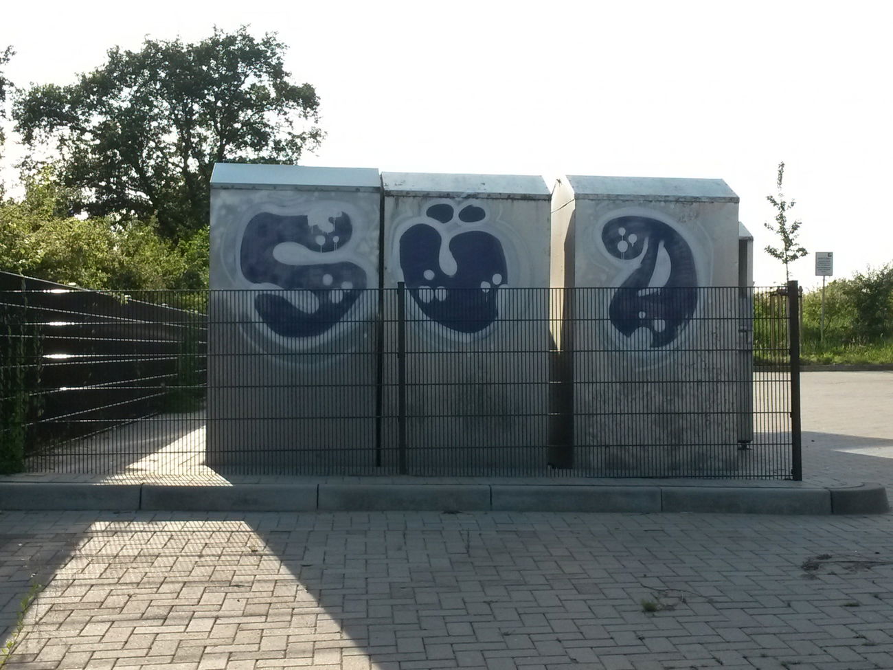 Graffiti Bombing - Photo by Daydreamer - kid, süd, hamburg (2015)