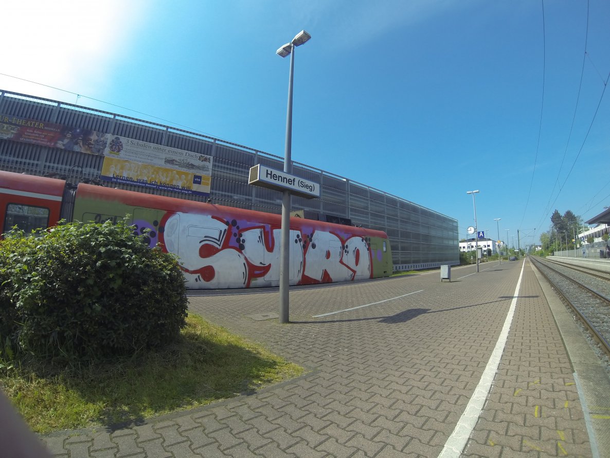 Graffiti Train - Photo by Dead07Monkey - Syro, RIP (2014)