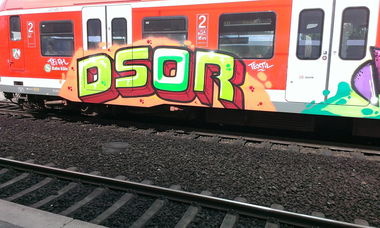 Graffiti Train - Photo by Dead07Monkey - Dsor