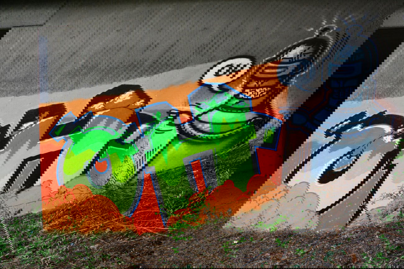 Graffiti Bombing - Photo by Dead07Monkey - OH