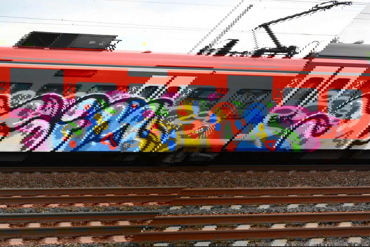 Graffiti Train - Photo by Dead07Monkey - Foim (2012)