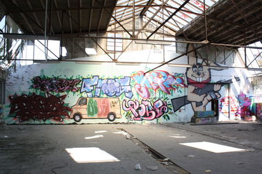 Graffiti Wall - Photo by Dead07Monkey - OH, Crew, Frog