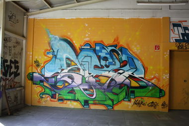 Graffiti Wall - Photo by Dead07Monkey - Semor