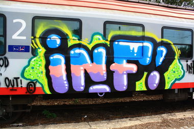 Graffiti Train - Photo by Dead07Monkey - INF