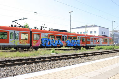 Graffiti Train - Photo by Dead07Monkey - Foim, Tsoc (2013)