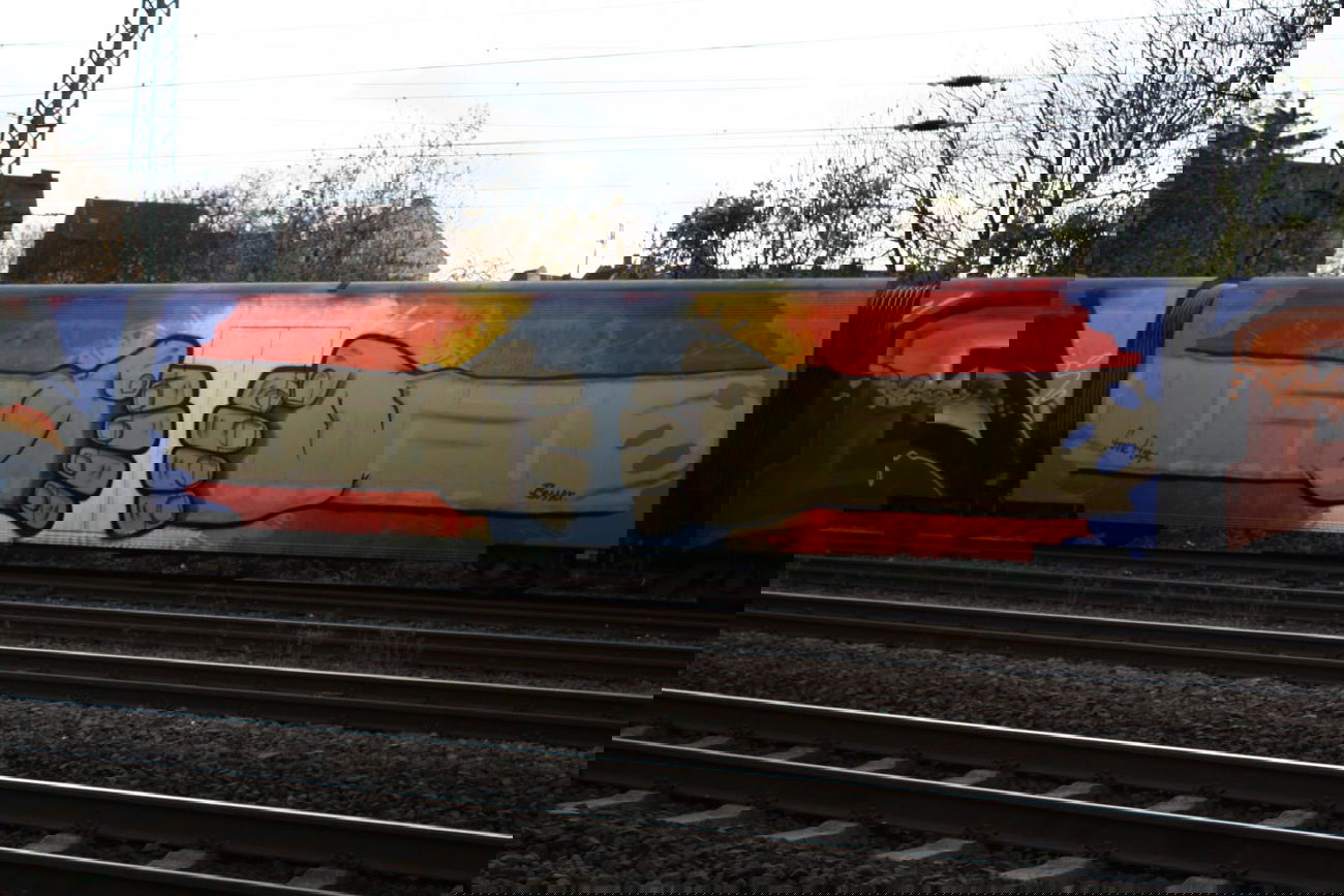 Graffiti Train - Photo by Dead07Monkey - Fone, Hope, Besser