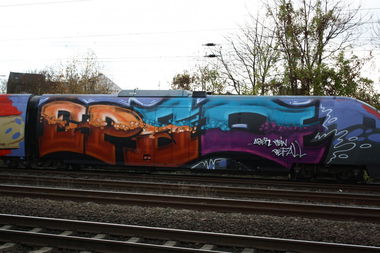 Graffiti Train - Photo by Dead07Monkey - EPSC